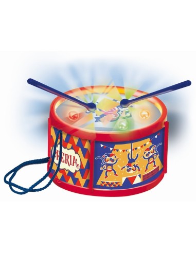 TAMBOR GRANDE "FERIA" CON LUZ