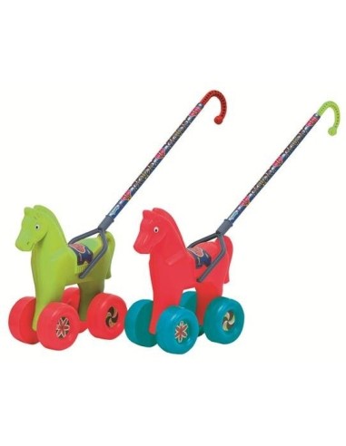 ARRASTRE CABALLO PEGATINA PALO