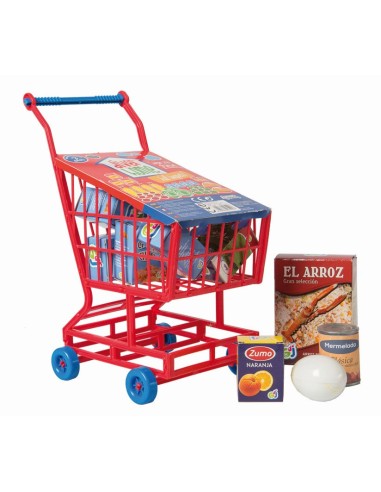 SET CARRITO MINI+COMIDITAS ¡AL SUPER!