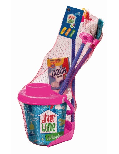 SET FREGONA+ESCOBA+RECOGEDOR+DETERGENTE.¡A LIMPIAR!