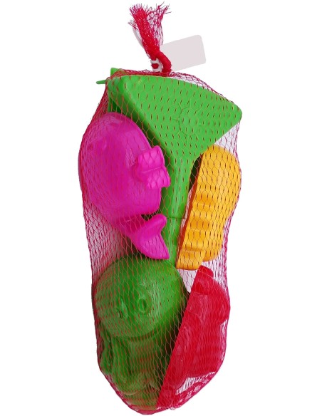 CONJ PALA, RASTRILLO, 2 MOLDES, REGADERA GRANDE