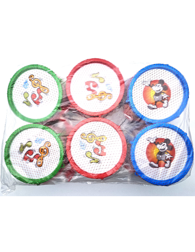 BOLSA 6 TAMBORES PEQUEÑOS SURTIDOS
