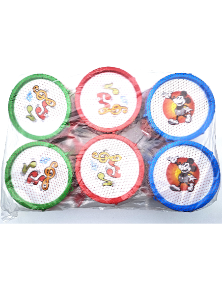BOLSA 6 TAMBORES PEQUEÑOS SURTIDOS